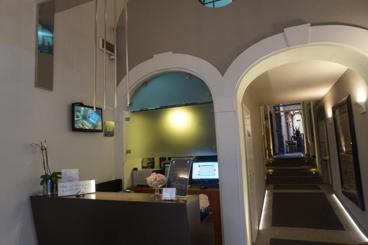 Trevi Palace Luxury Inn Rom Exterior foto